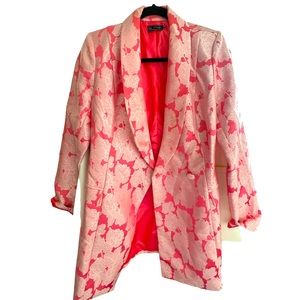 Pink blazer jacket